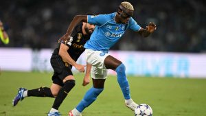 Victor Osimhen, attaccante del Napoli