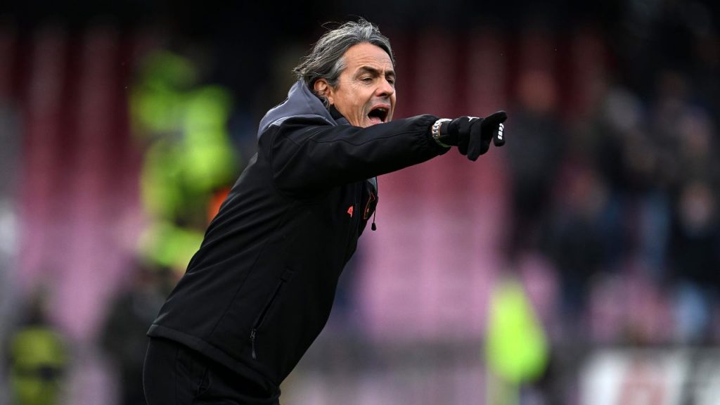 Filippo Inzaghi, allenatore della Salernitana