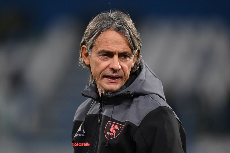 Filippo Inzaghi, allenatore della Salernitana