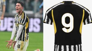 Dusan Vlahovic e la maglia numero 9 della Juventus