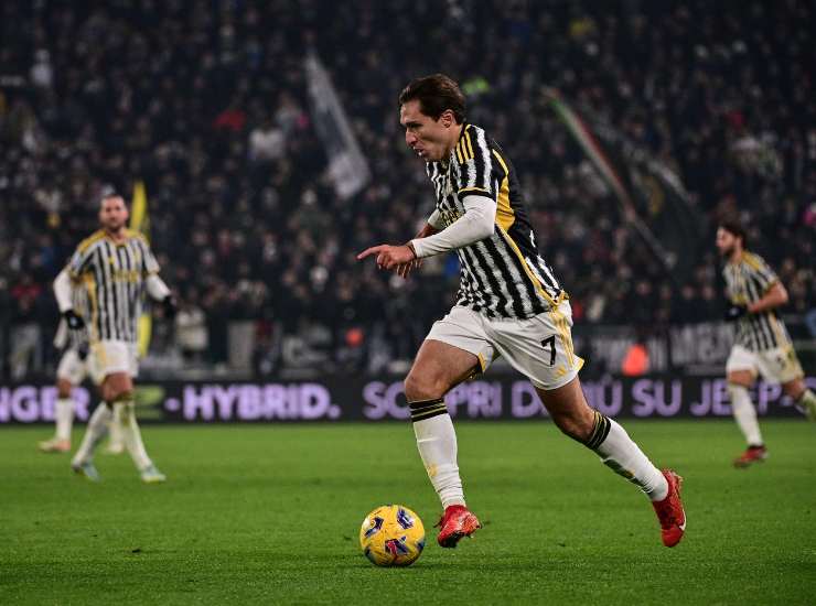 Federico Chiesa in azione