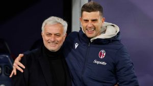 José Mourinho e Thiago Motta