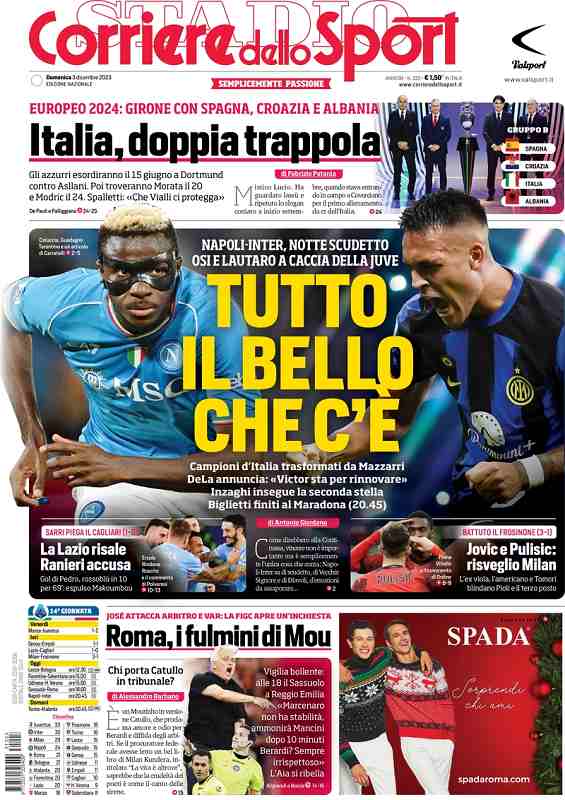 prima pagina