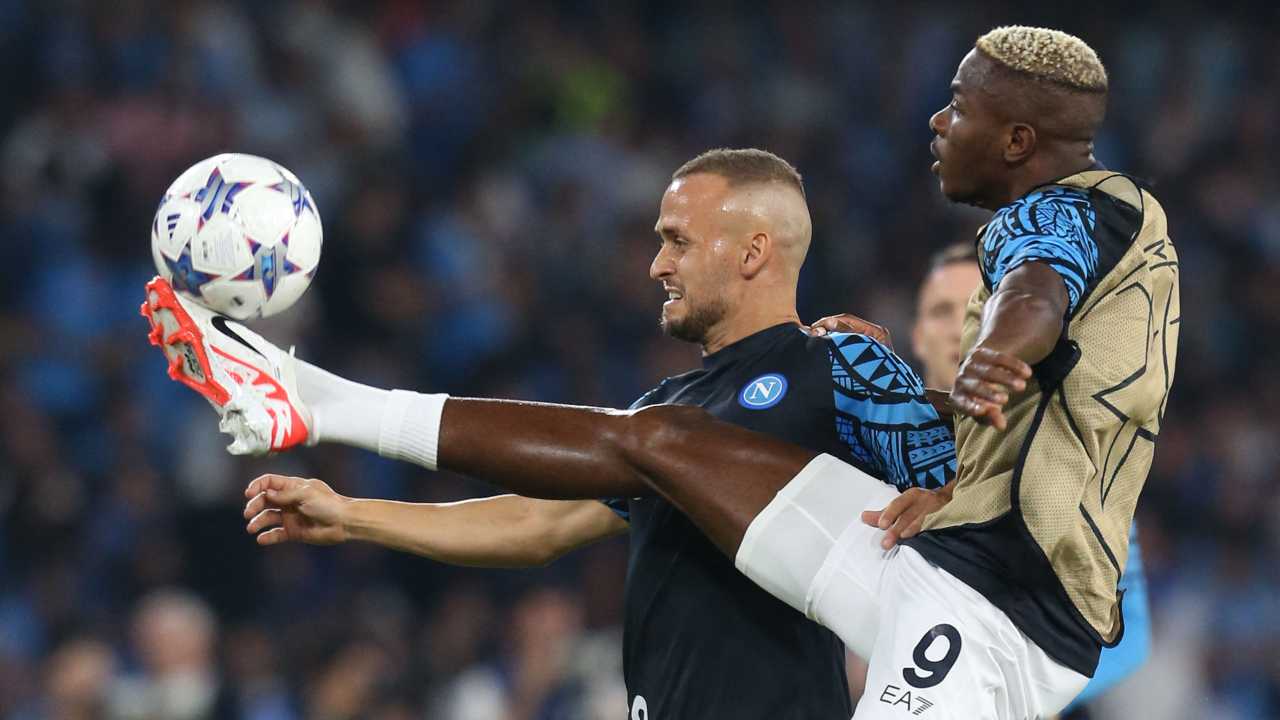 Victor Osimhen, attaccante del Napoli