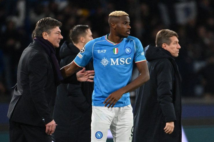 Victor Osimhen, attaccante del Napoli