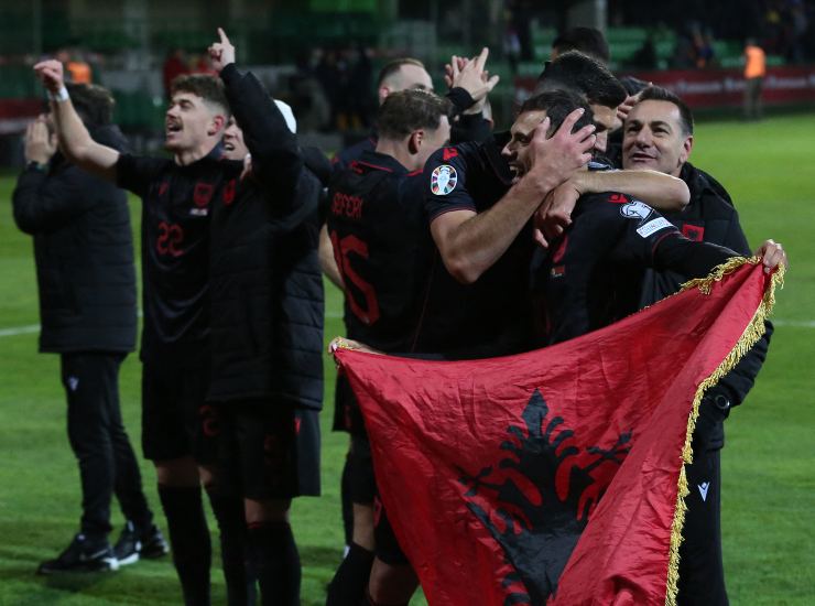 Calciatori dell'Albania verso Euro 2024