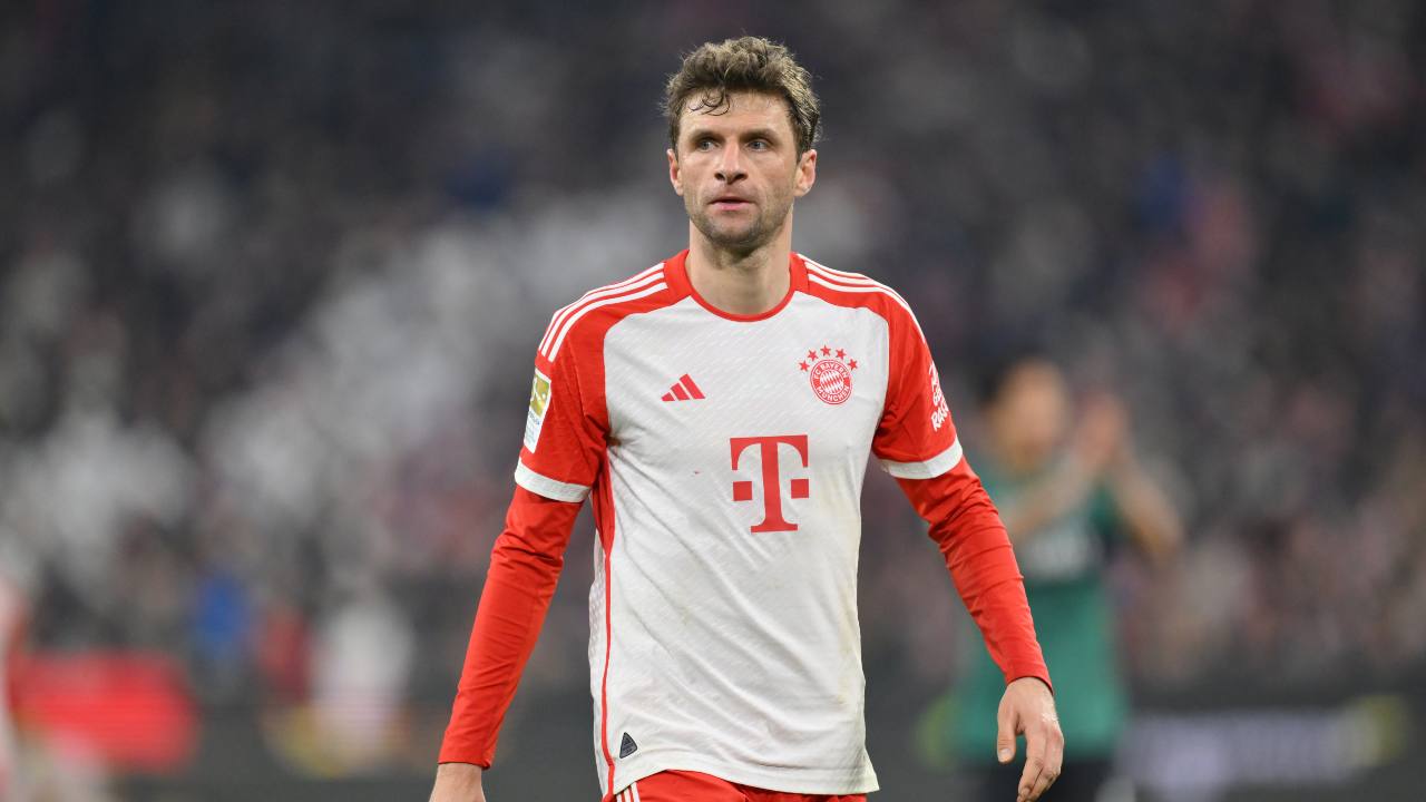 Thomas Muller, centrocampista del Bayern Monaco