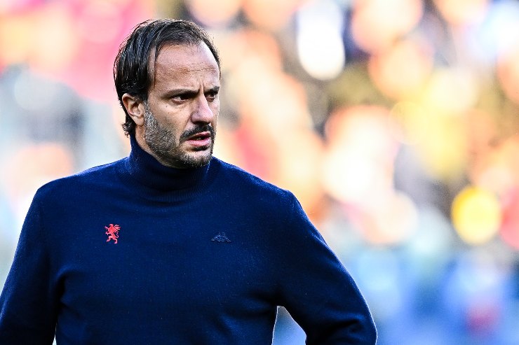 Alberto Gilardino, allenatore del Genoa