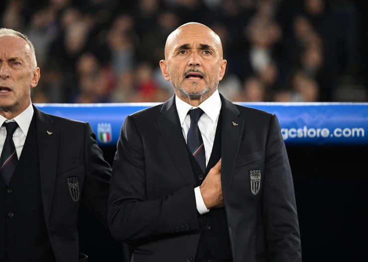 Luciano Spalletti, c.t. dell'Italia