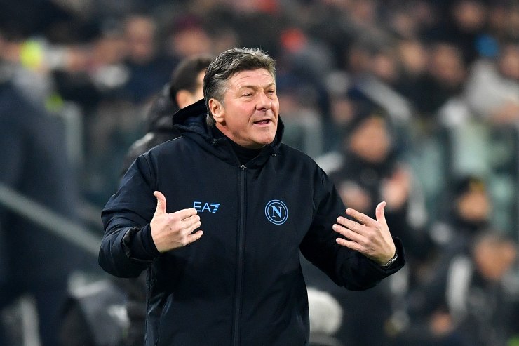 Walter Mazzarri, allenatore del Napoli