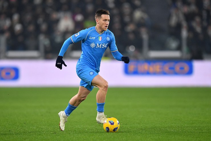 Piotr Zielinski, centrocampista del Napoli