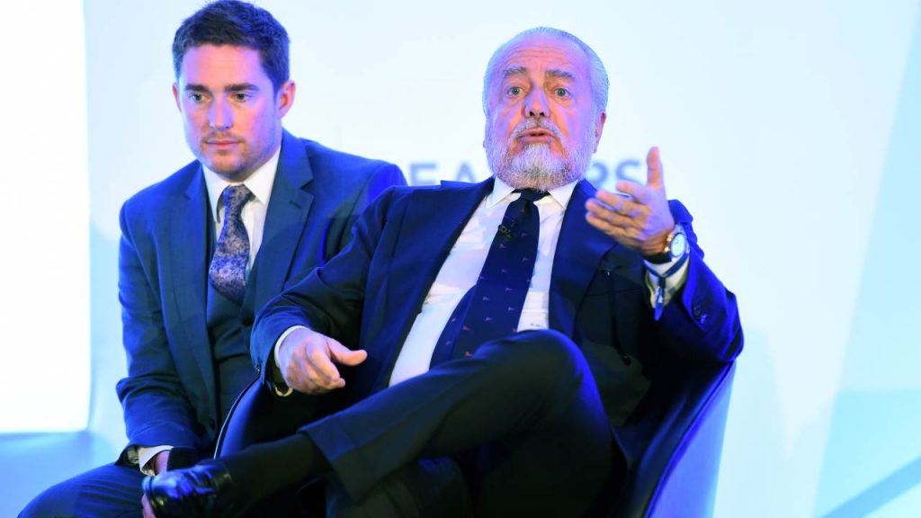 Aurelio De Laurentiis, presidente del Napoli