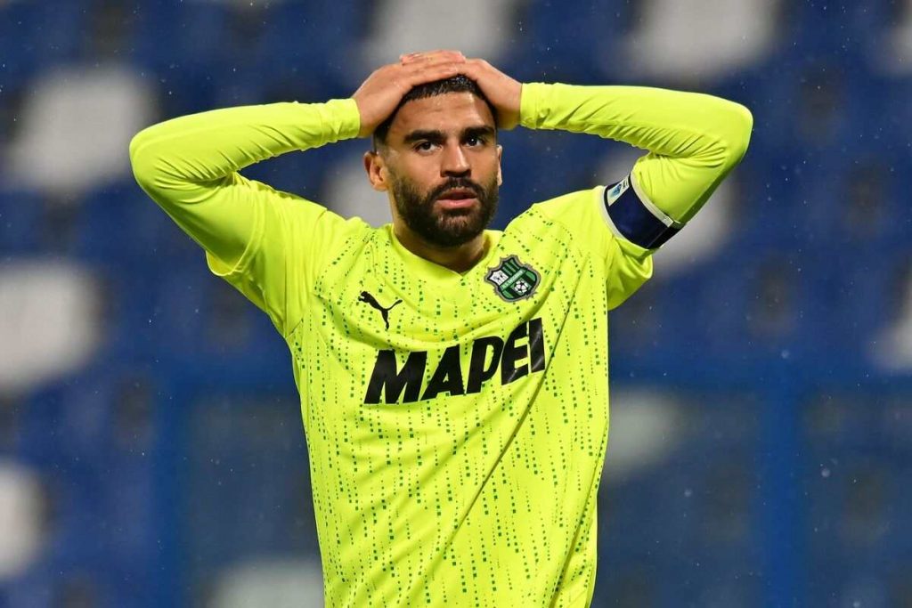 Sassuolo, infortunio per Defrel: le condizioni dell’attaccante