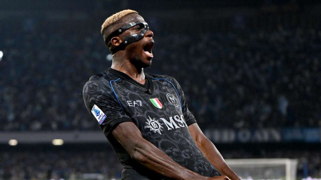 Victor Osimhen, attaccante del Napoli