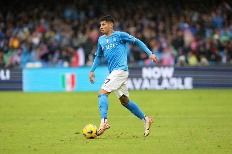 Mathias Olivera, difensore del Napoli