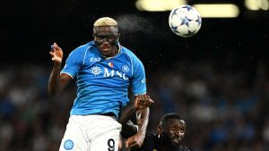 Victor Osimhen, attaccante del Napoli