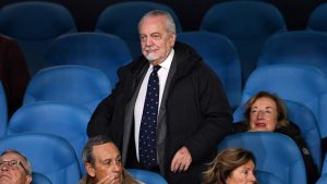 Aurelio De Laurentiis, presidente del Napoli