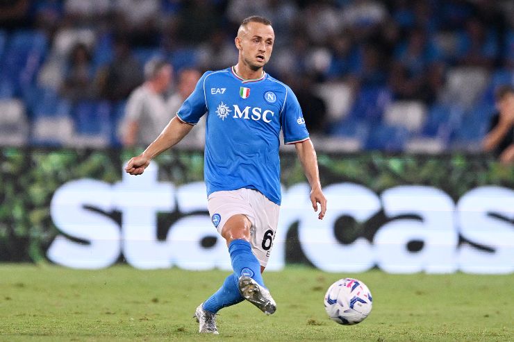 Lobotka, centrocampista del Napoli