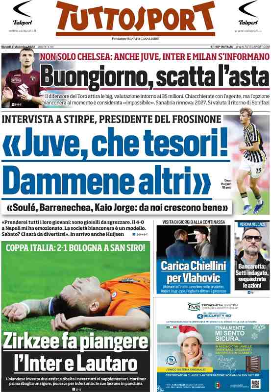 prima pagina