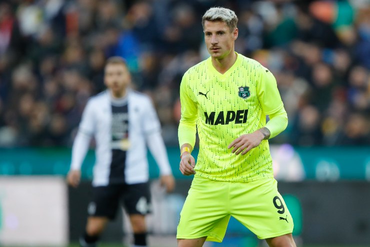 Andrea Pinamonti, attaccante del Sassuolo