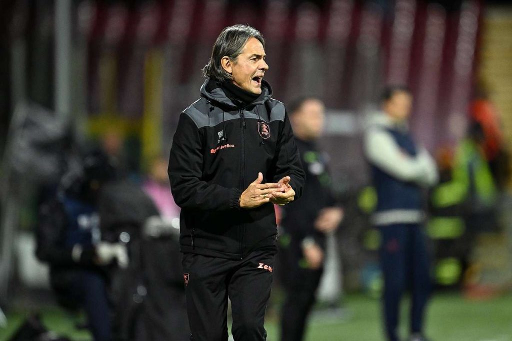 Salernitana, Inzaghi: “Ora servono i fatti. Dobbiamo reagire”