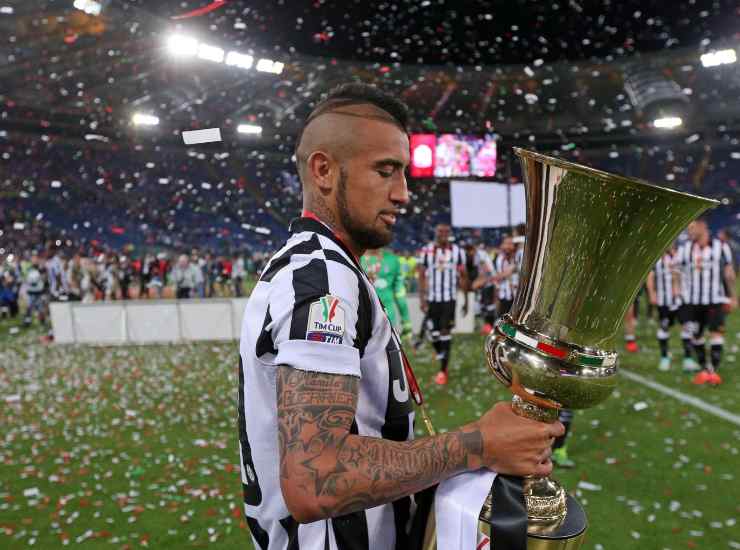 Arturo Vidal Juve - ansa - calcioinpillole