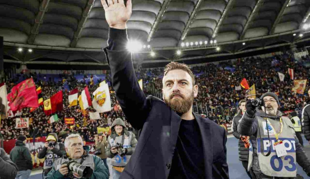 Conferenza stampa De Rossi