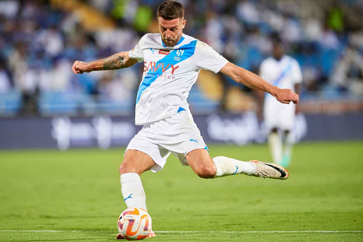 Milinkovic Savic in azione