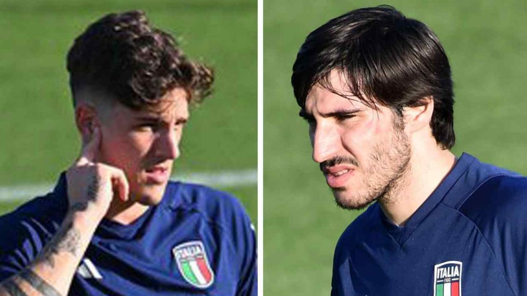 Nicolò Zaniolo e Sandro Tonali