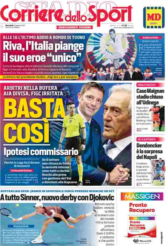 prima pagina