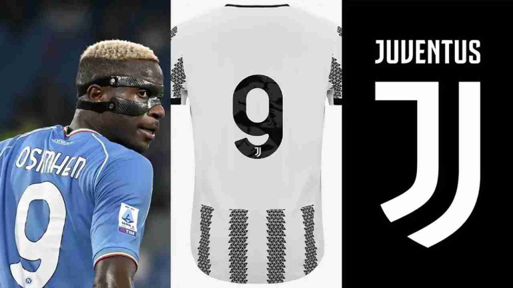 Victor Osimhen e la maglia numero 9 della Juventus - Calcioinpillole.com