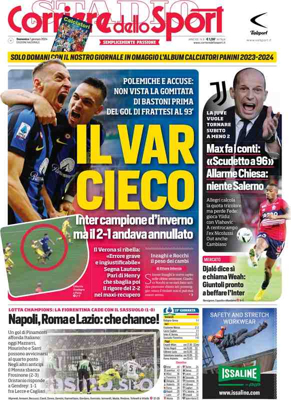 prima pagina