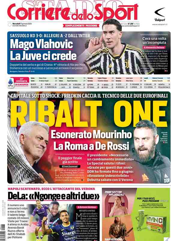 prima pagina