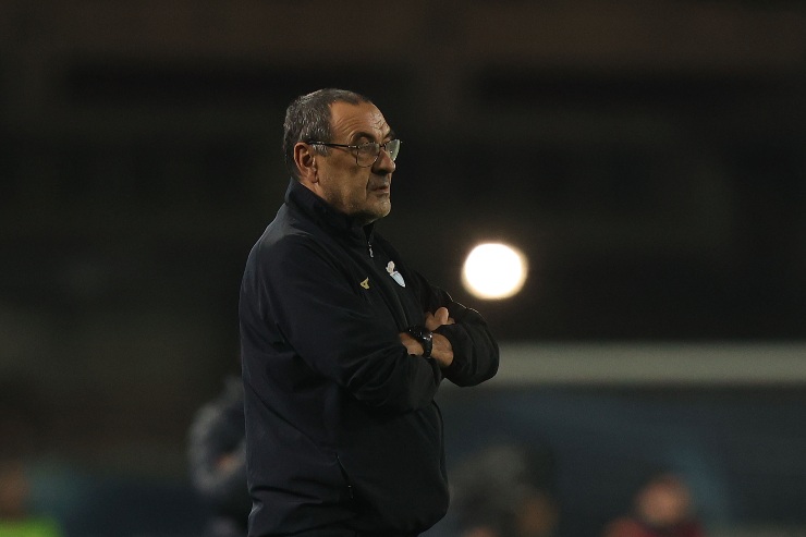 Maurizio Sarri, allenatore della Lazio