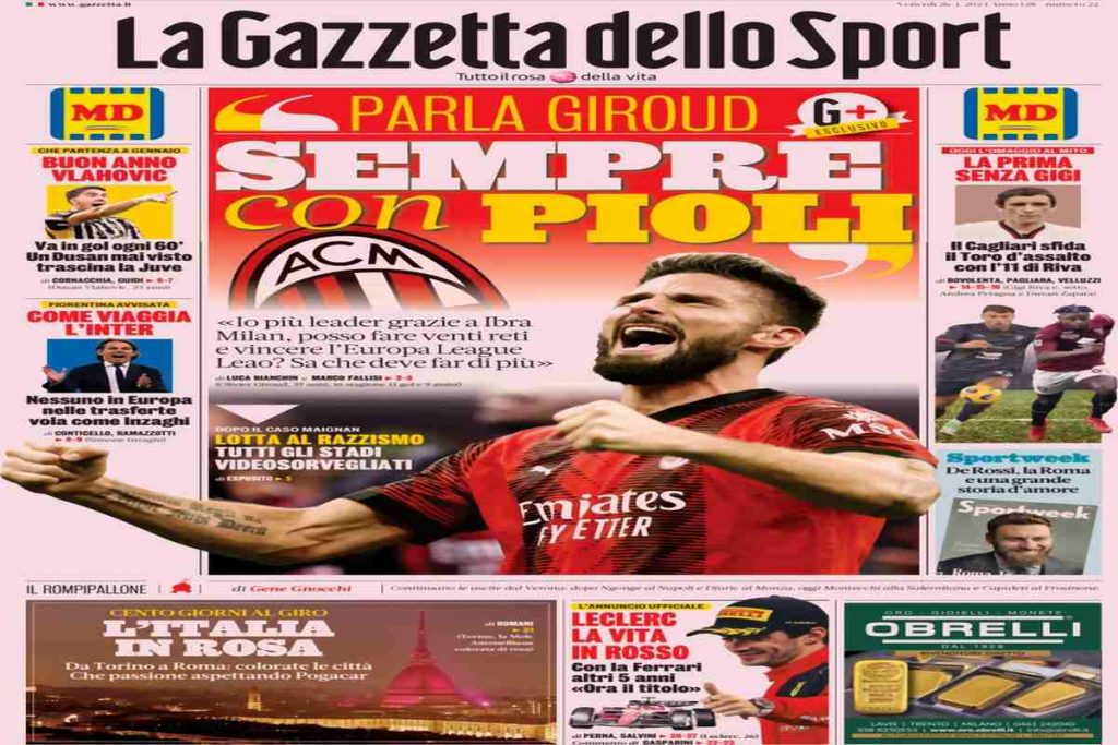 In prima pagina: i quotidiani in edicola oggi, 26 gennaio 2024