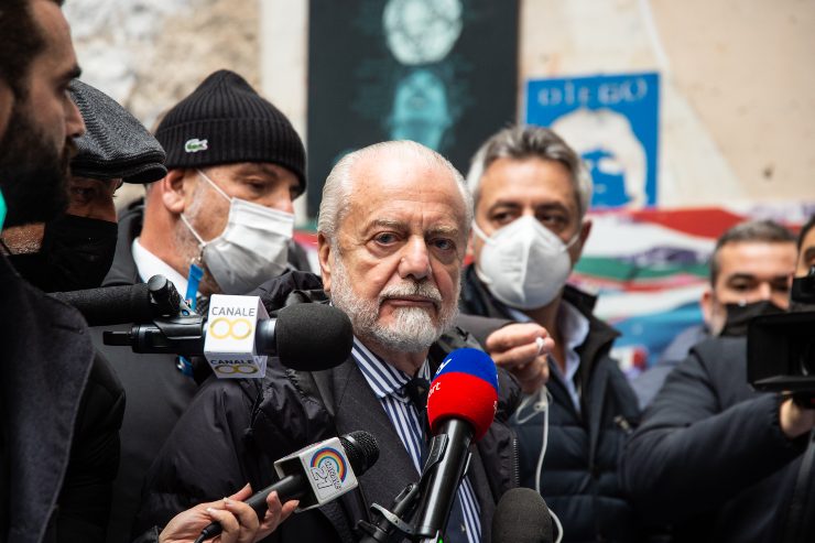 De Laurentiis indagato per falso in bilancio