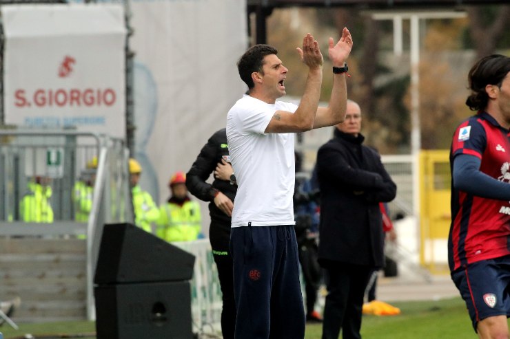 La conferenza di Thiago Motta pre Bologna-Lecce