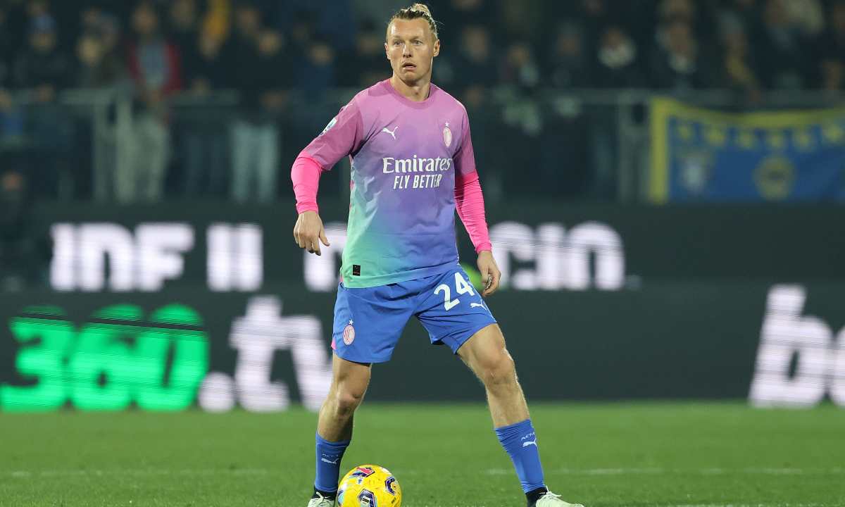 infortuni milan kjaer rennes