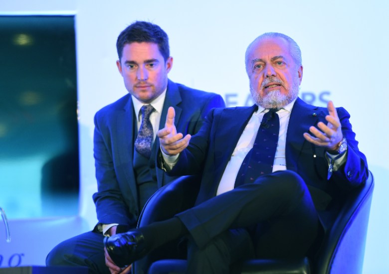 La data e l'orario della conferenza stampa di De Laurentiis