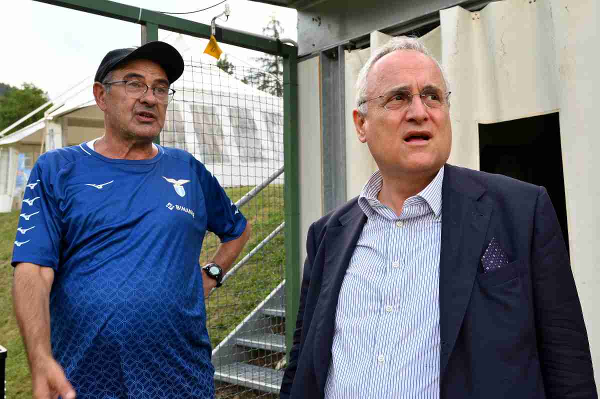 parole lotito sarri lazio