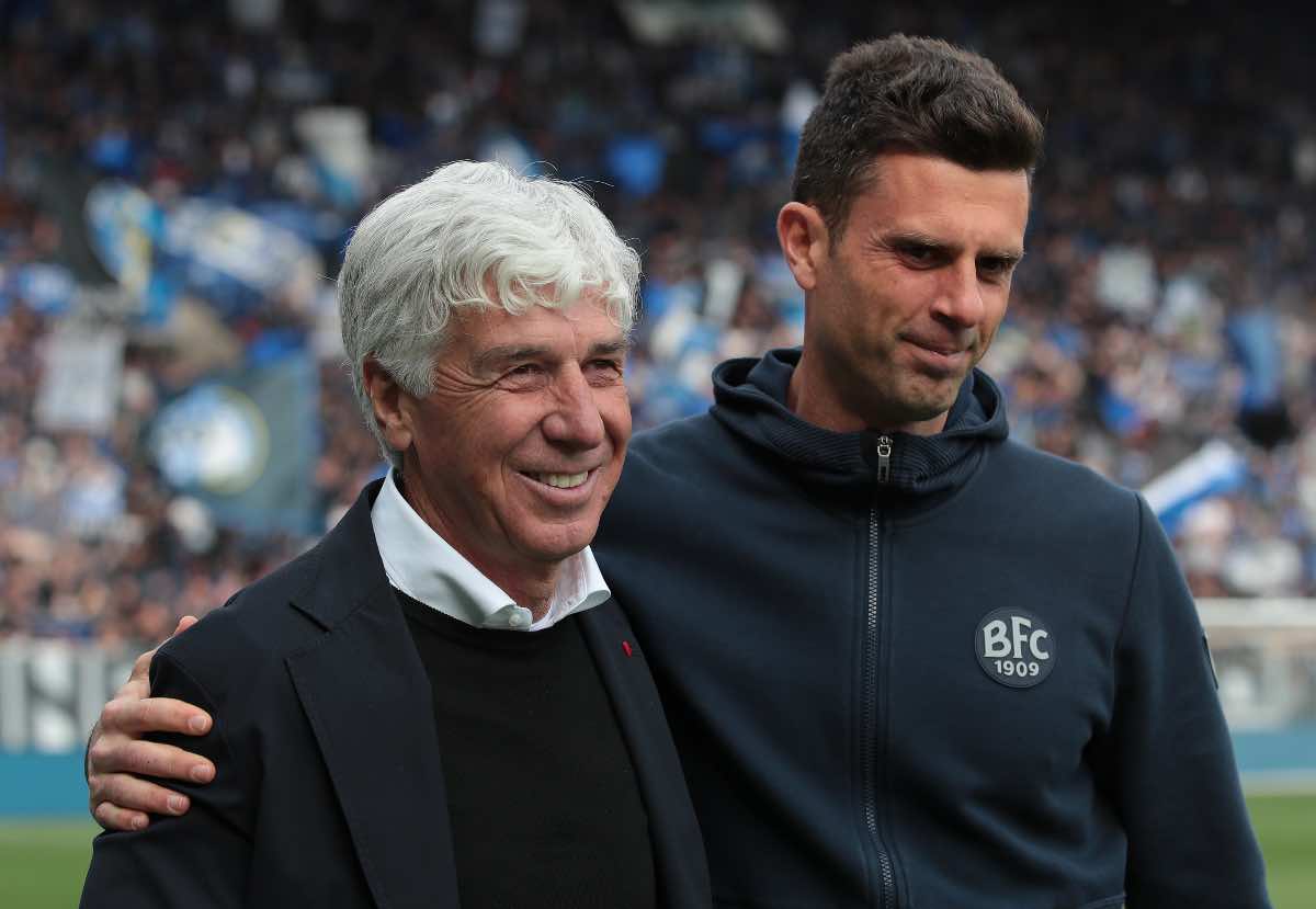 Gasperini e Thiago Motta