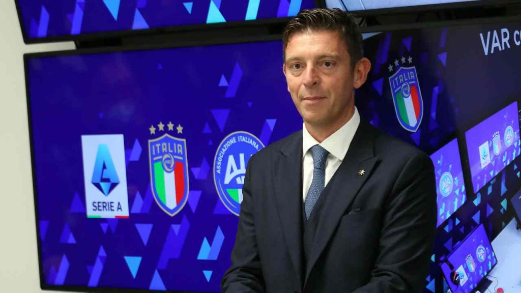 Il designatore Gianluca Rocchi - ANSA Foto - Calcioinpillole.com