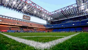 Il prato di San Siro - Lapresse - Calcioinpillole.com