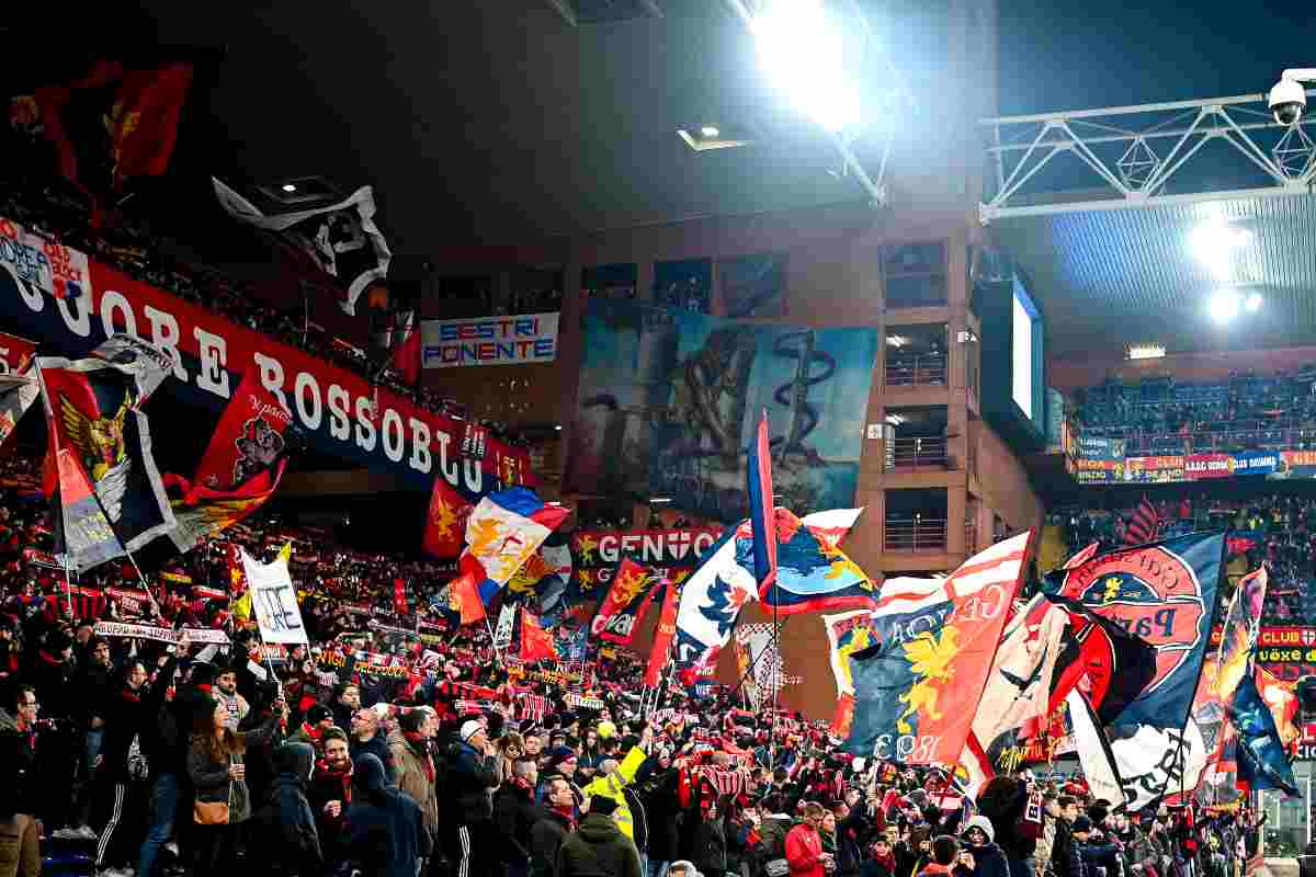 Protesta tifosi Genoa