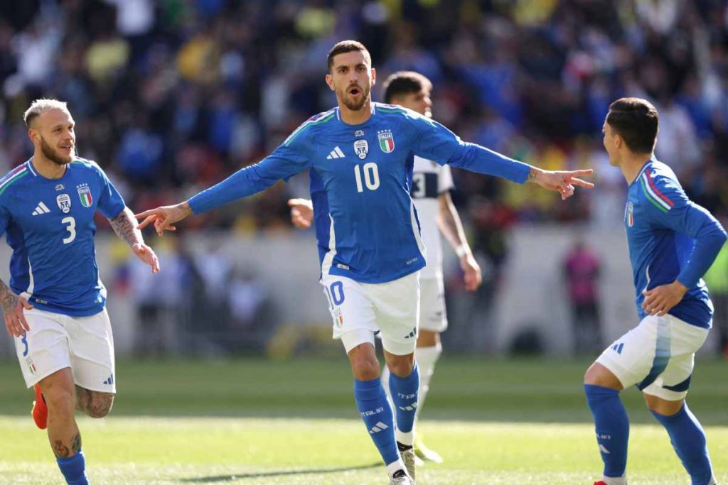 Italia, la strigliata di Spalletti è servita. Golazo di Pellegrini dopo soli 3 minuti!