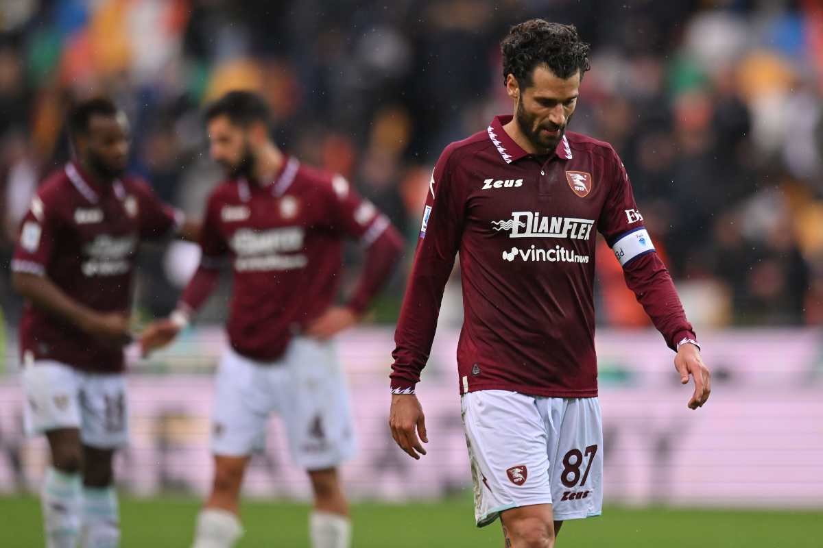 salernitana retrocessione