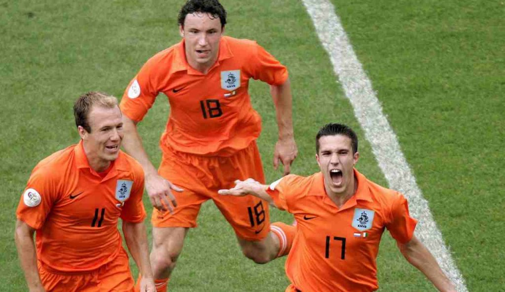 Van Bommel e Persie