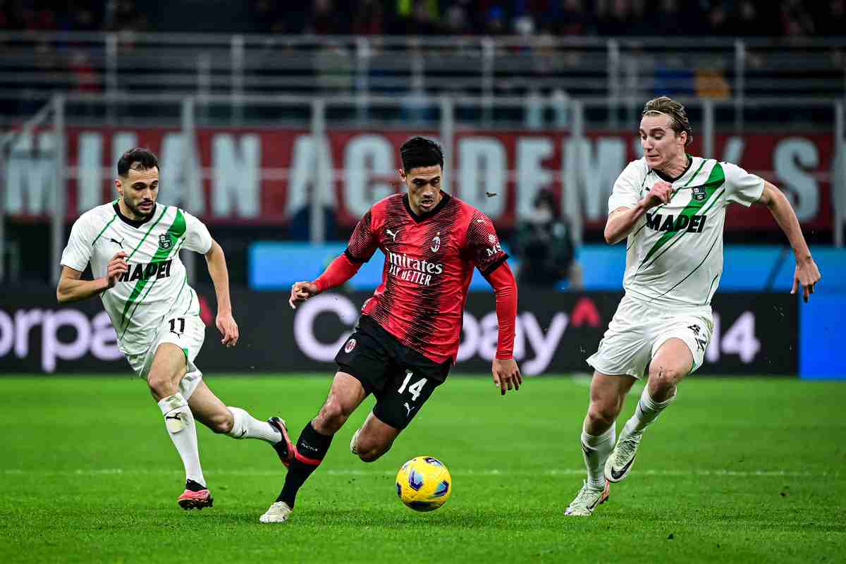 sassuolo milan probabili formazioni