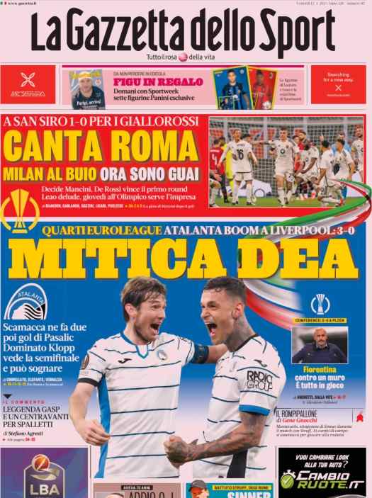 prima pagina