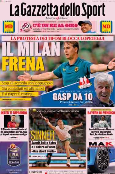 prima pagina